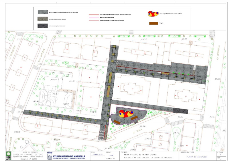 Plan integral de mejora urbana en Arcos de San Enrique, Marbella